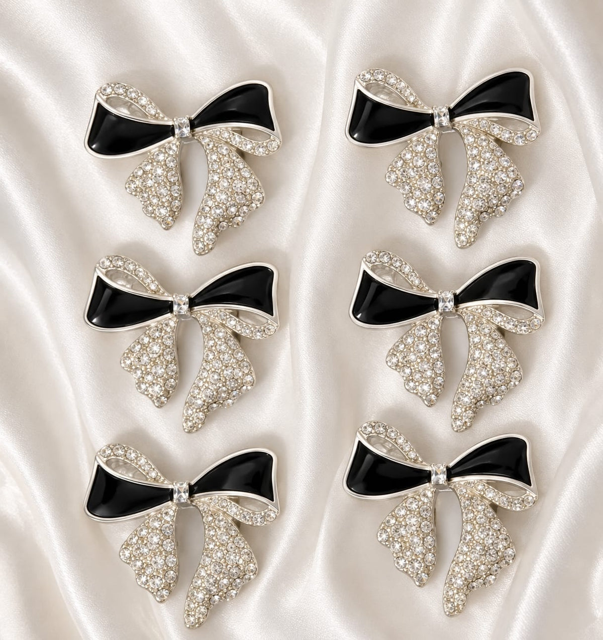 Bow stone Brooch (1 pcs)