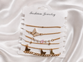 Butterfly Pearl Bracelet & Anklet Collection