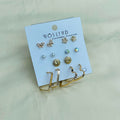 7-Piece Elegant Earring Set