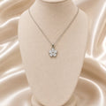 Elegant Floral Pendant Necklace