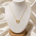 Elegant Heart Pendant Necklace