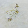 Double flower arm cuff