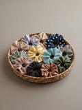 premium quality floral scrunchies (random design)