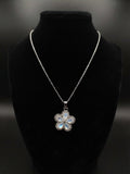 Moonlit Blossom Pendant Necklace