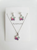 Garden Charm Flower Jewelry Set