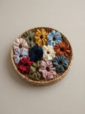 premium quality plain scrunchies (random color)
