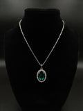 Emerald Elegance Pendant Necklace