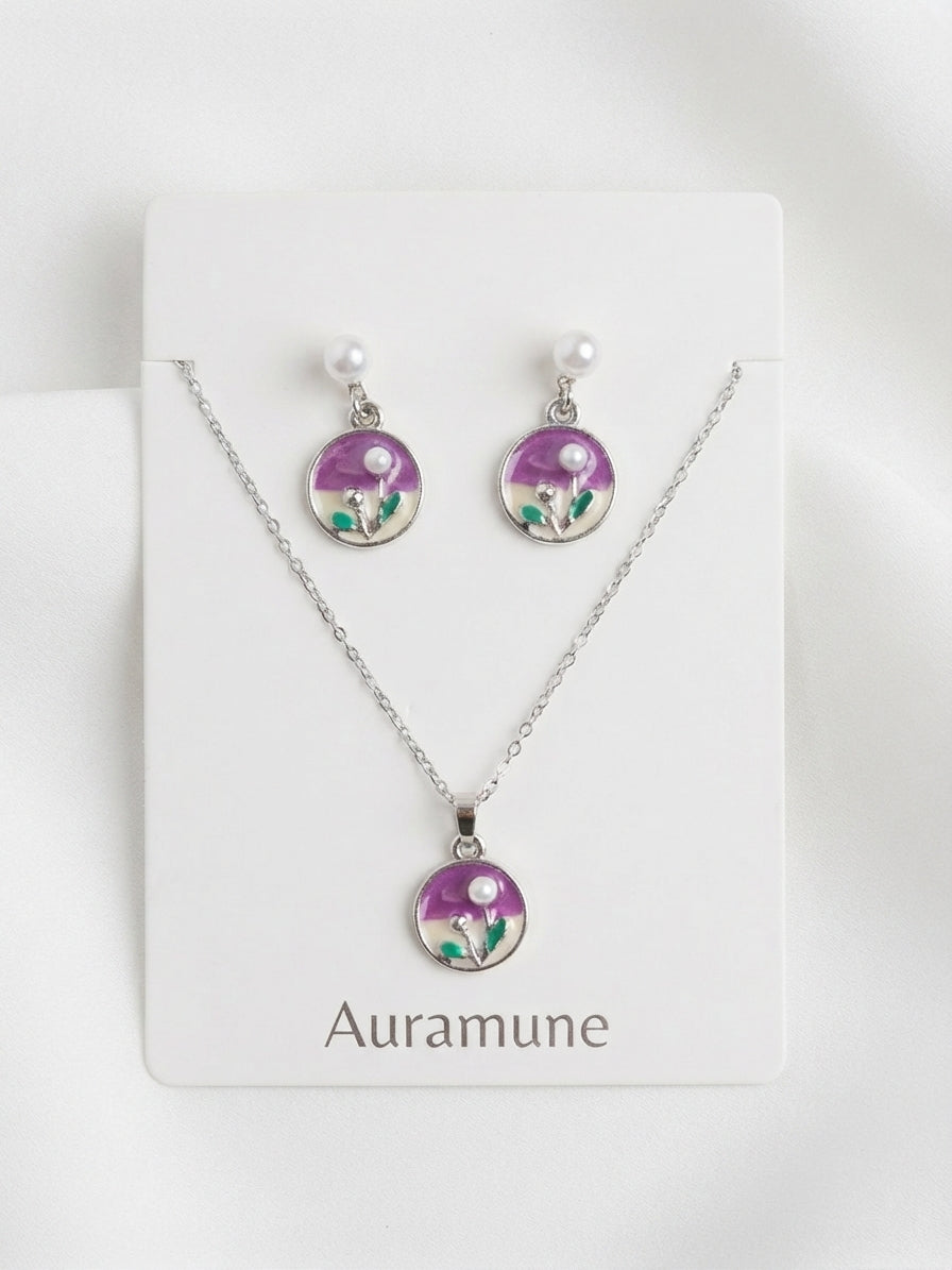 Blooming Pearl Jewelry Set