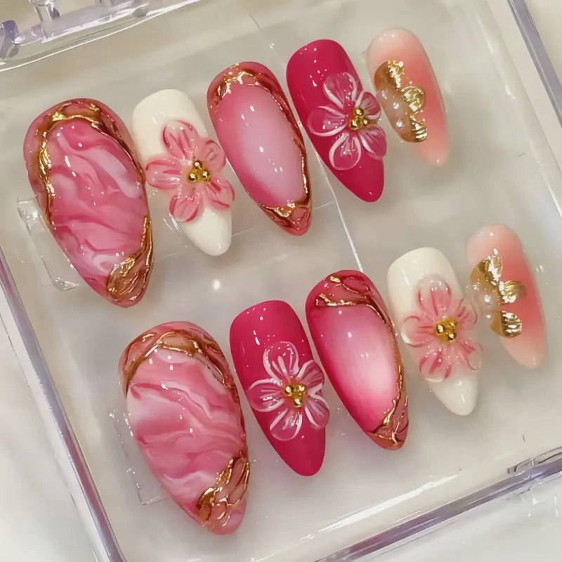 10 pc's [xs/s/m] fake nails