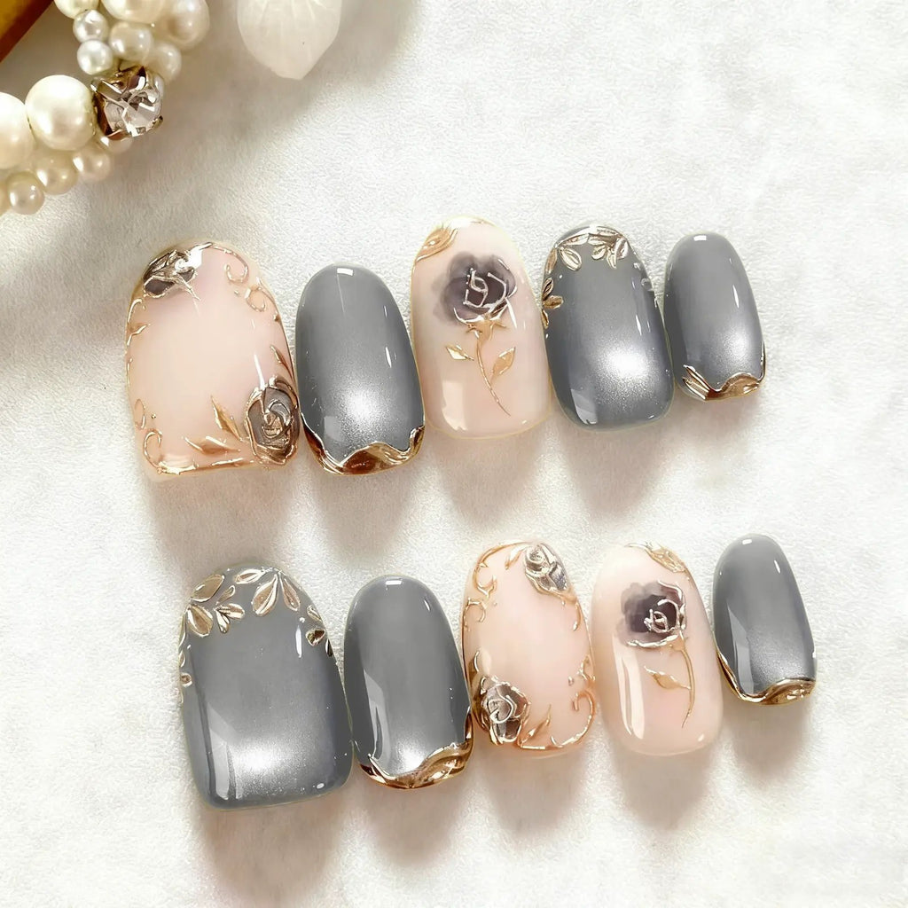 10 pc's [xs/s/m] fake nails