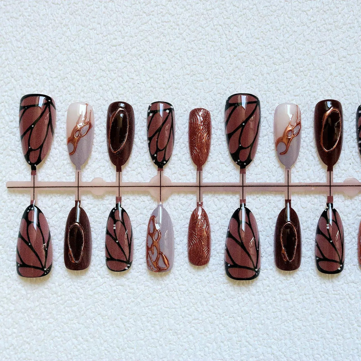 10 pc's [xs/s/m] fake nails