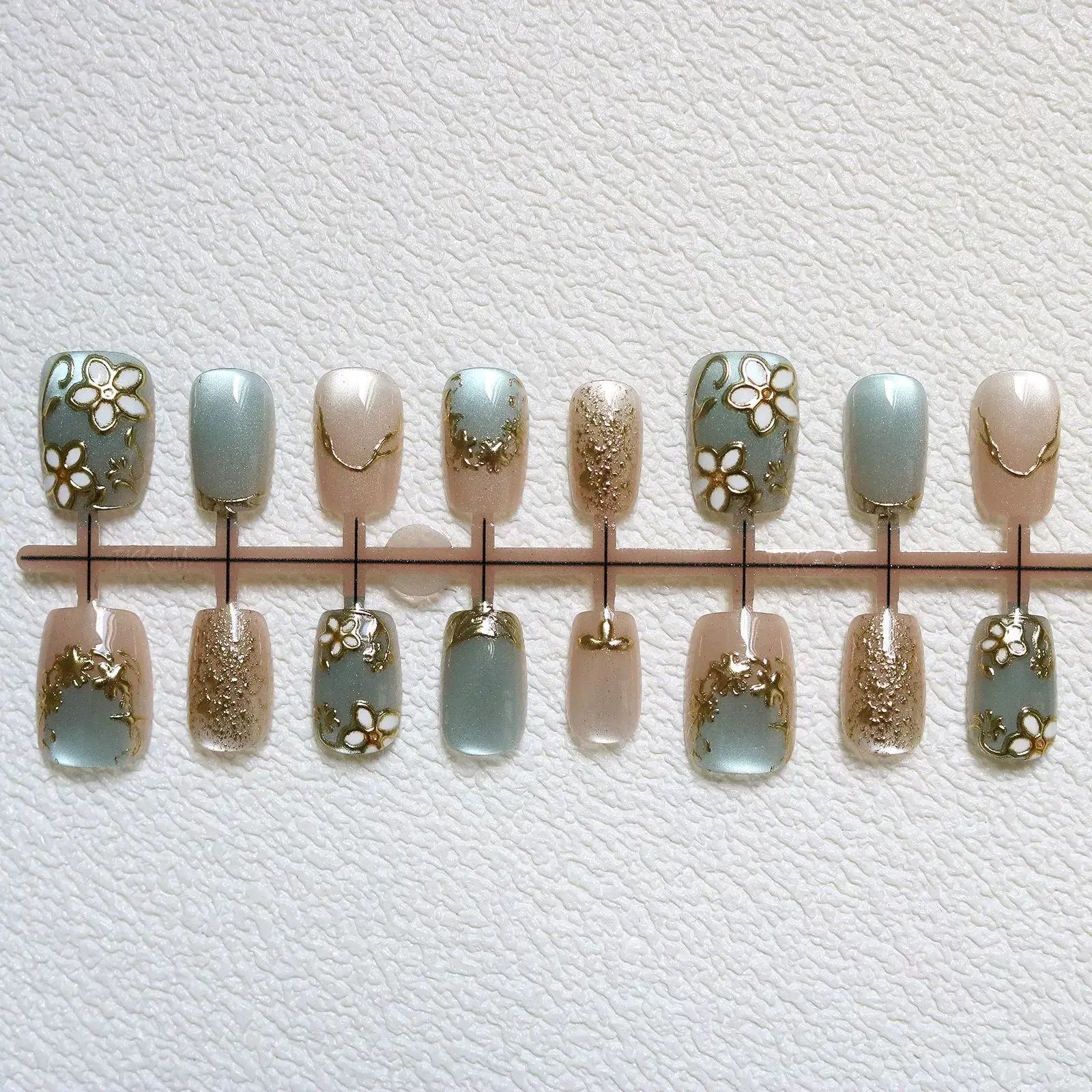 10 pc's [xs/s/m] fake nails
