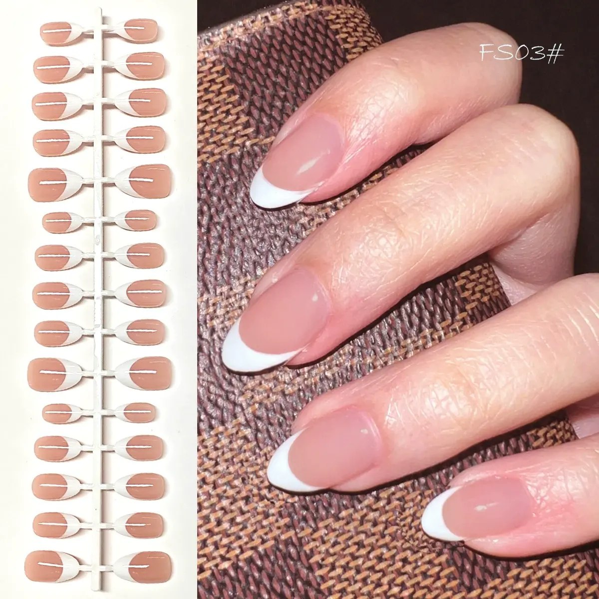 10 pc's [xs/s/m] fake nails