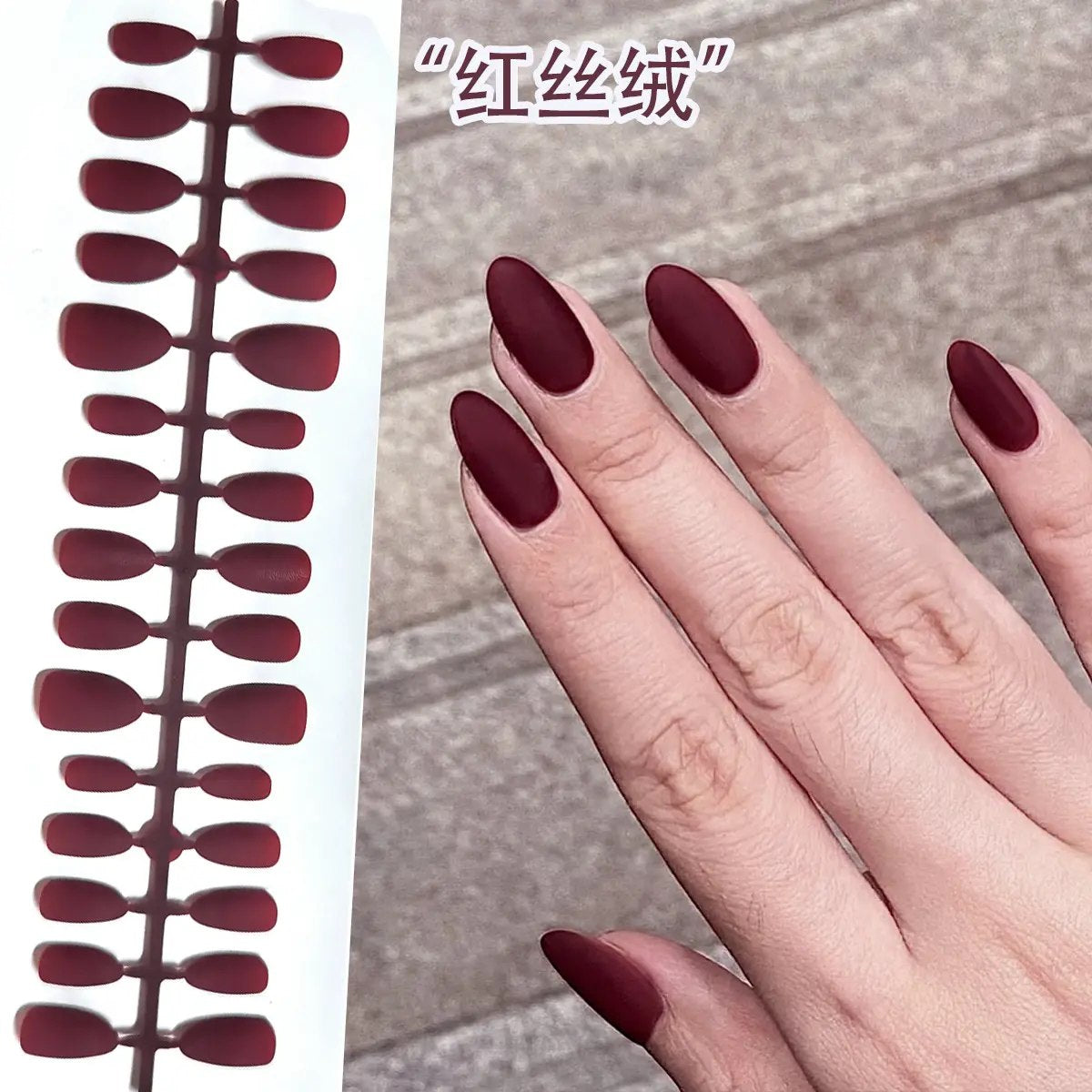 10 pc's [xs/s/m] fake nails