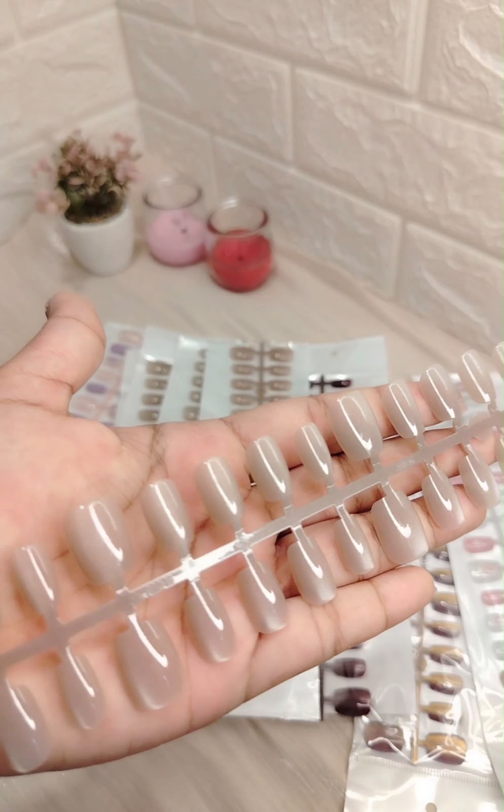 10 pc's [xs/s/m] fake nails