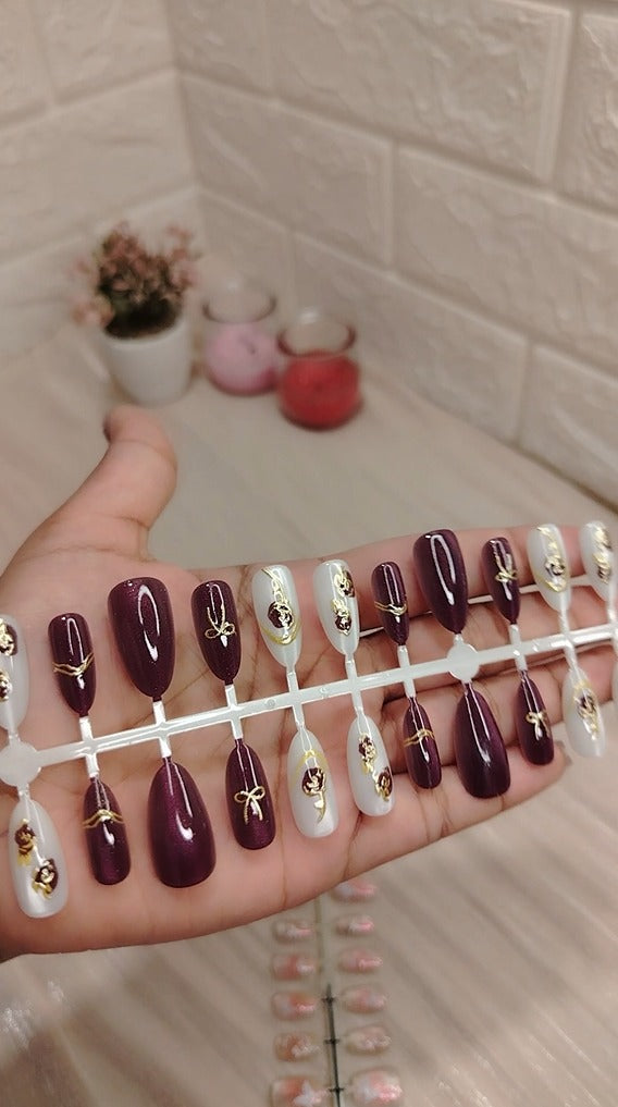 10 pc's [xs/s/m] fake nails