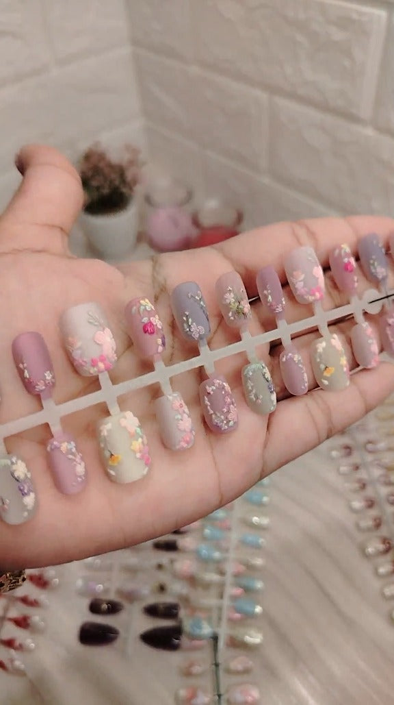10 pc's [xs/s/m] fake nails