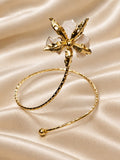 Single flower arm cuff