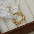 Rice grain adjustable color guaranteed ring