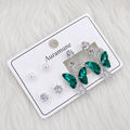 Butterfly Crystal Earring Set