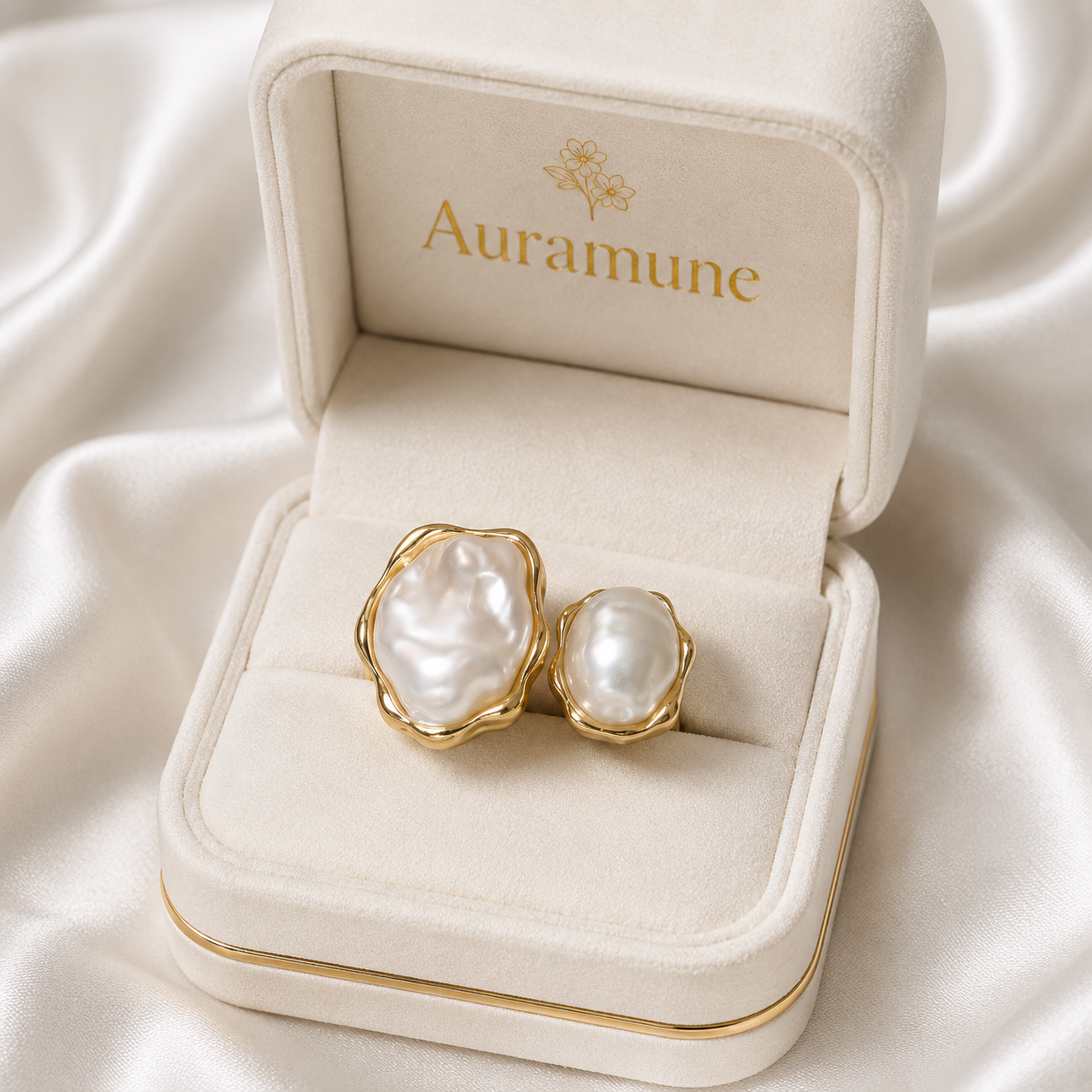 Pearl Bloom Statement Ring