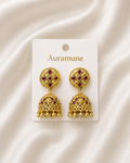 Ruby Heritage Jhumka Earrings